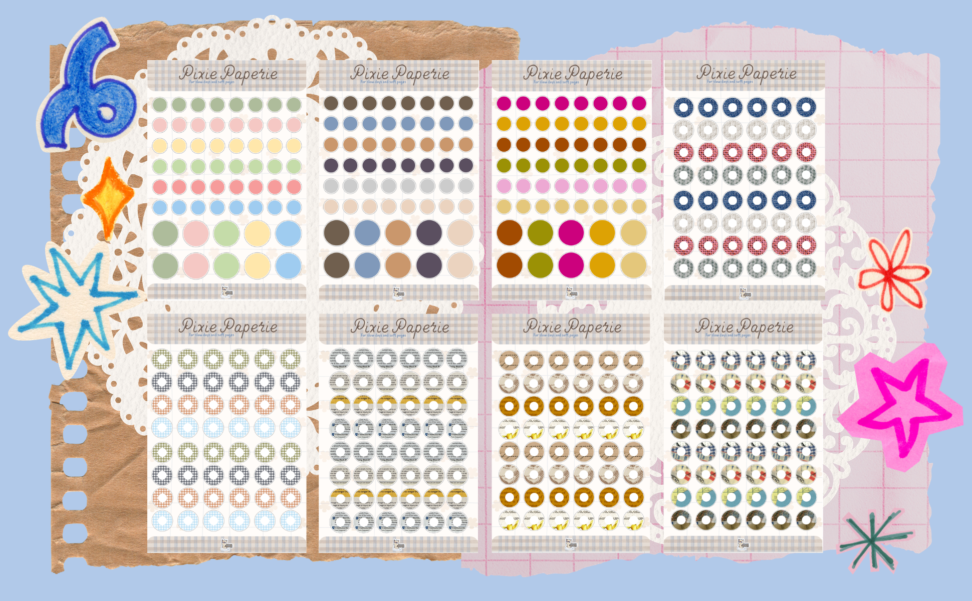 Dots and Icons Series