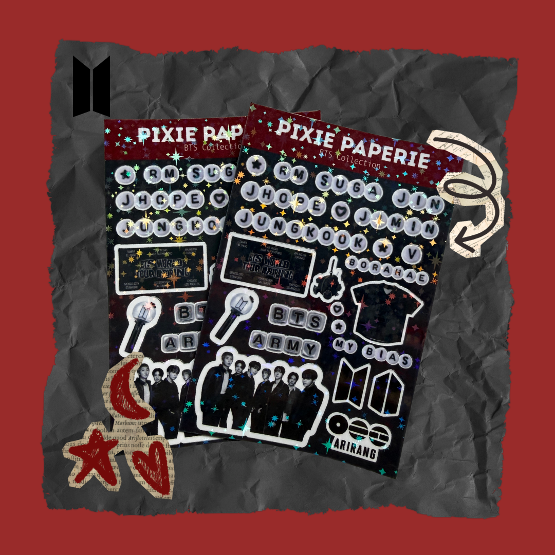 BTS ARMY Essentials Sticker Sheet