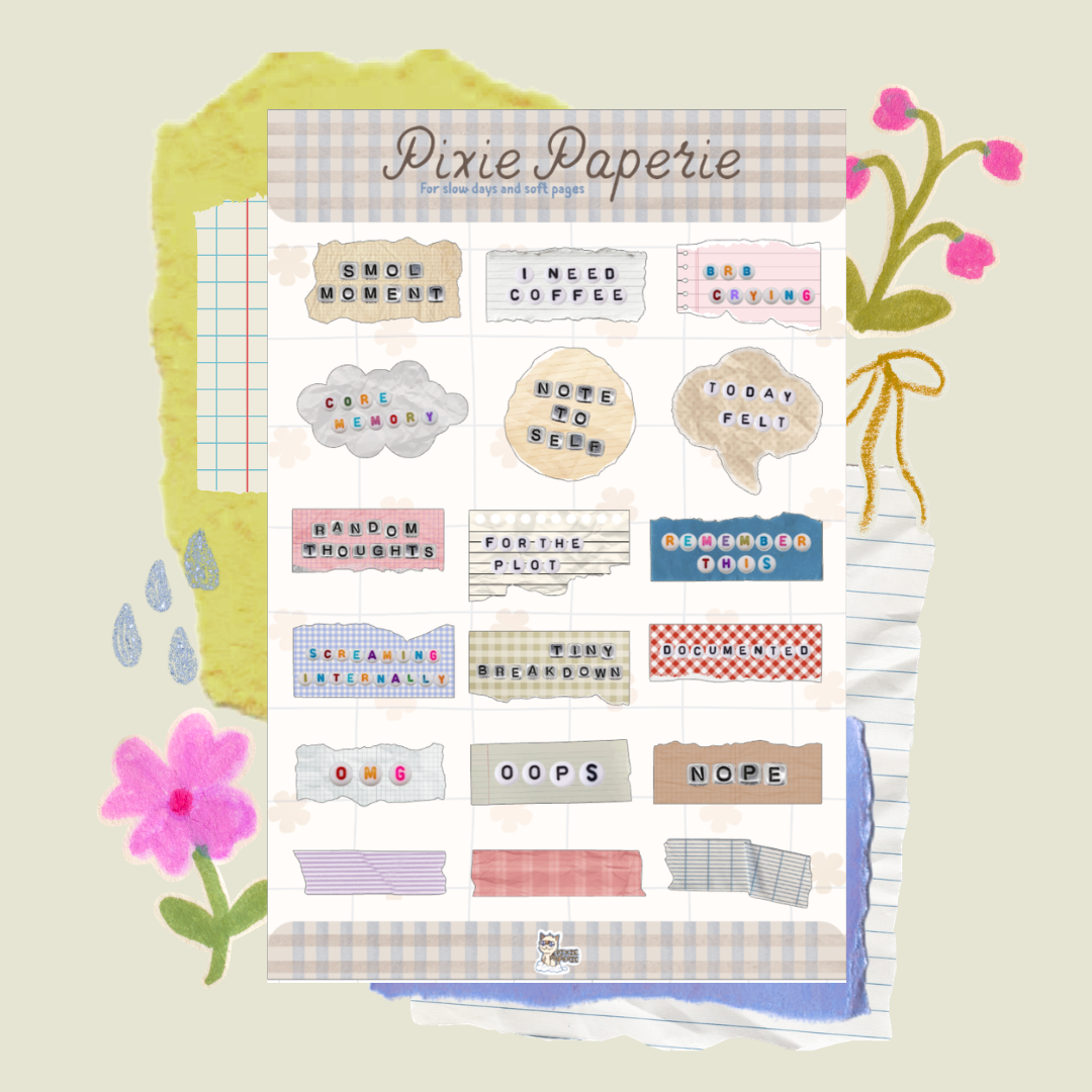 Tiny Thoughts Paper Bits