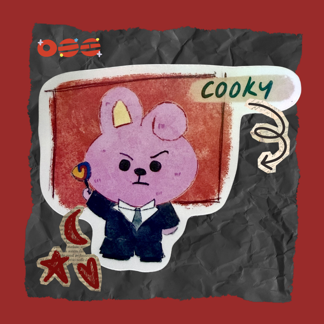 BT21 in Suits Die Cut