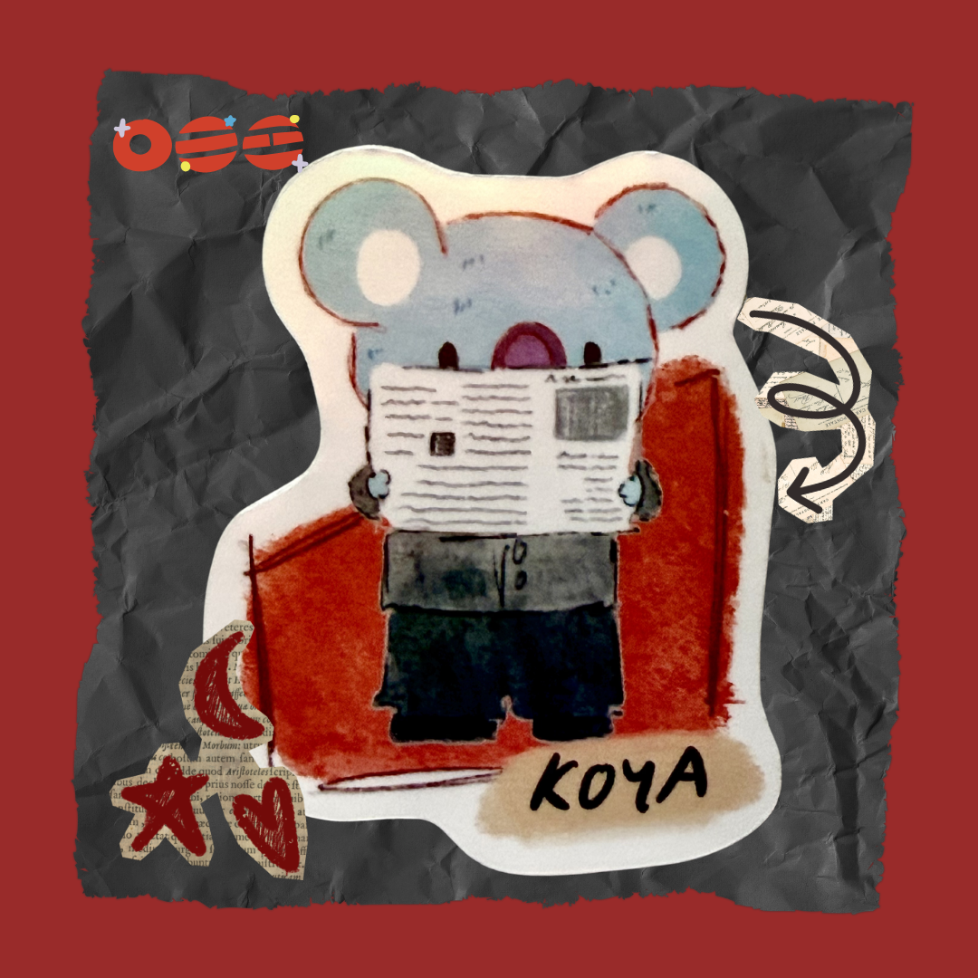 BT21 in Suits Die Cut