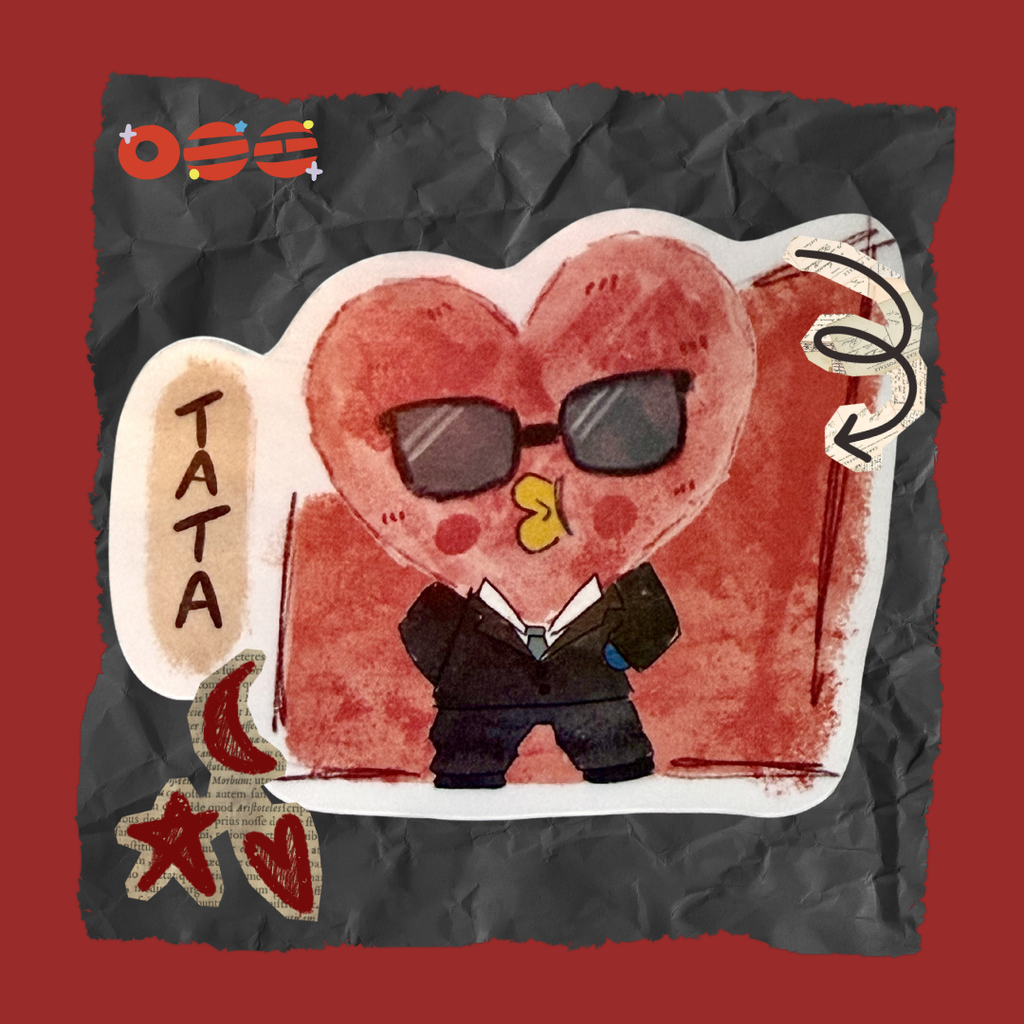 BT21 in Suits Die Cut