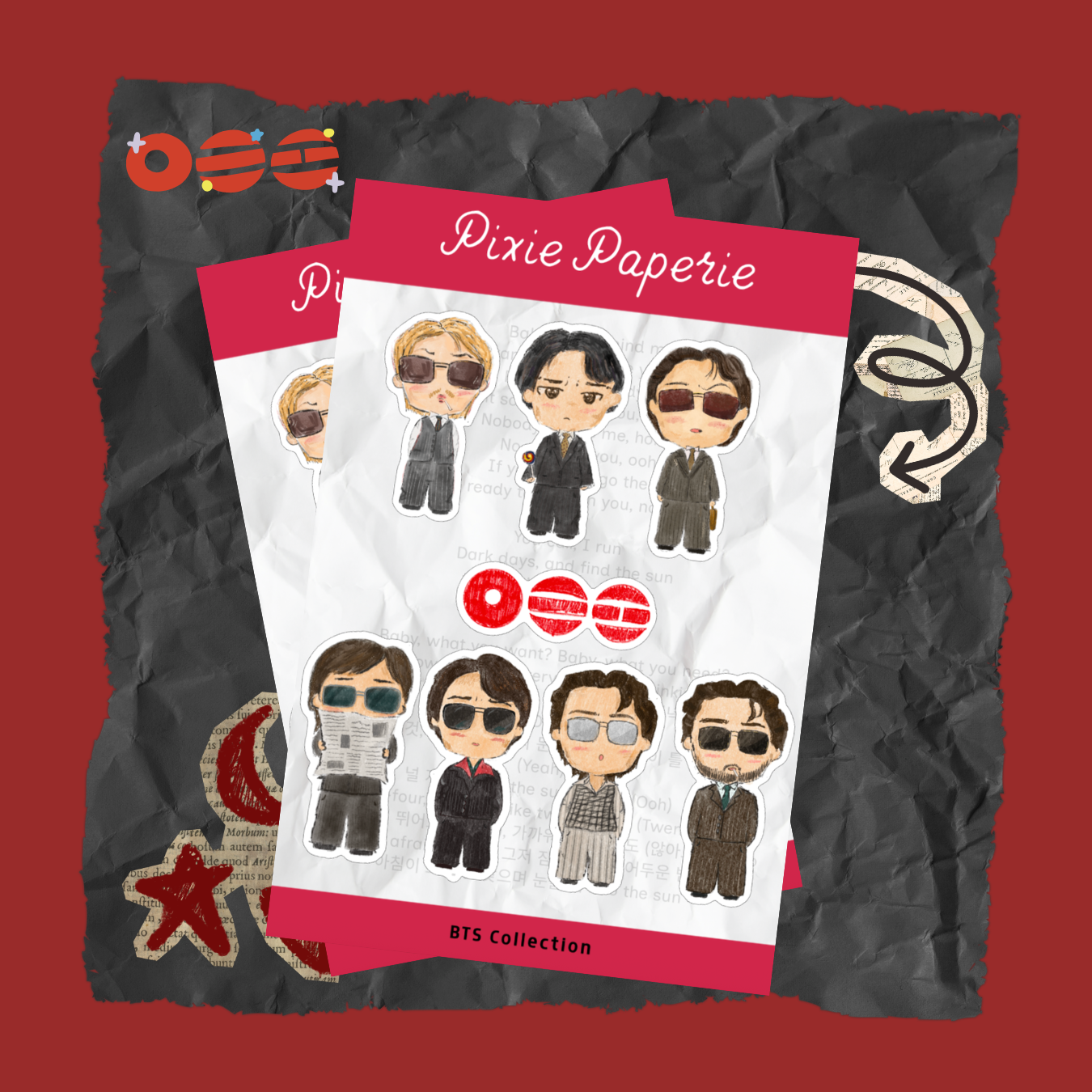 BTS 2.0 Sticker Sheet