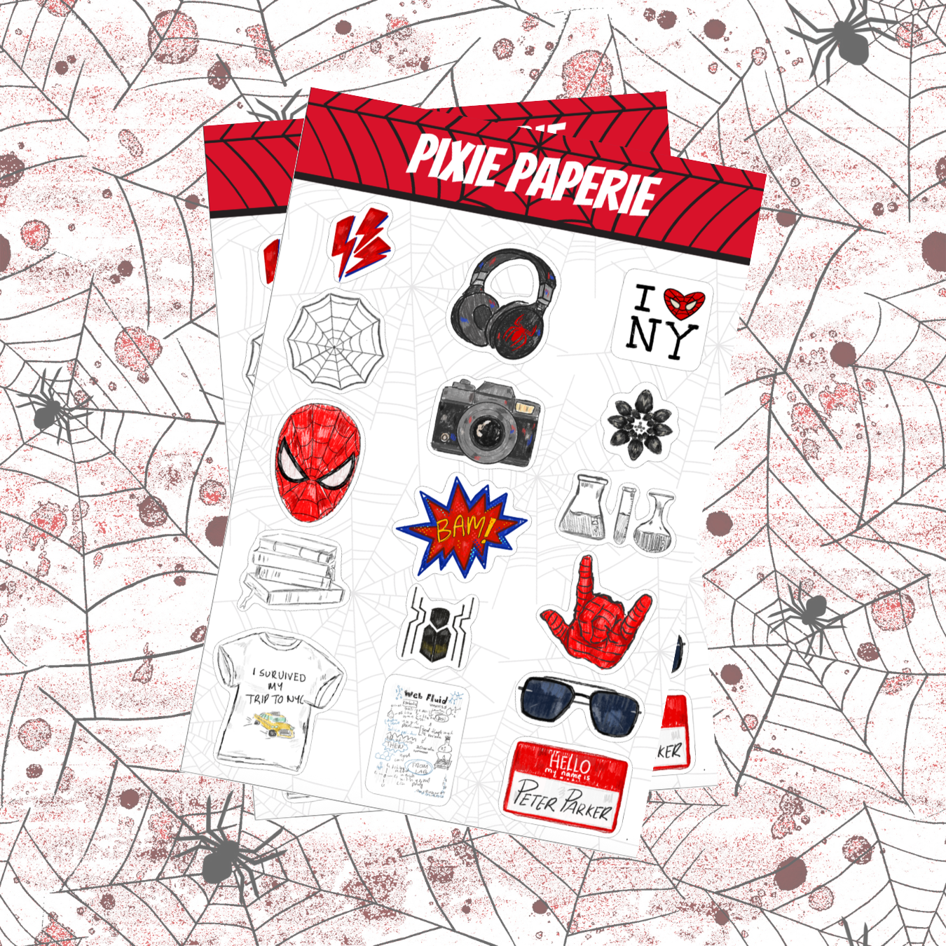 Friendly Neighbourhood Sticker Sheet