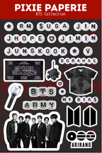 BTS ARMY Essentials Sticker Sheet